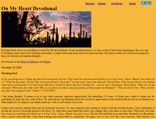 Tablet Screenshot of devotional.krepps.net